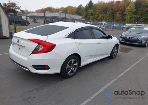 2020 Honda Civic Lx из США, поврежденный, VIN 2HGFC2F68LH547656